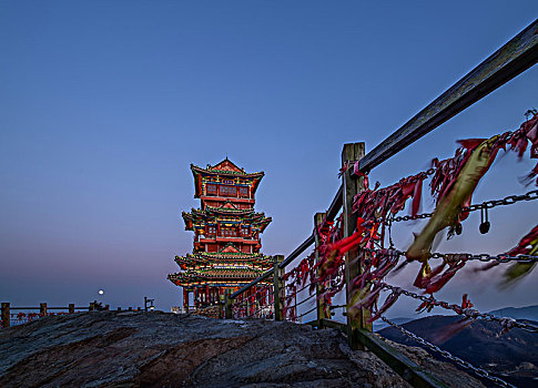 定都峰,定都阁,西山,北京,门头沟,京西观景第一峰