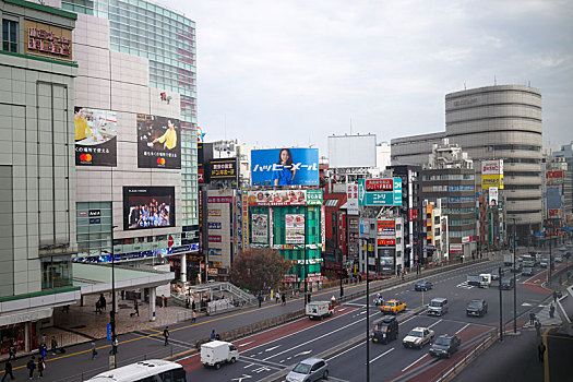 日本东京新宿车站