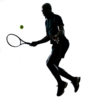 男人,网球手,正手