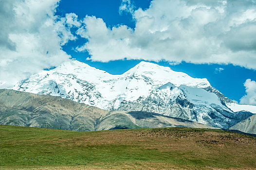 雪山草原风光,中国西藏