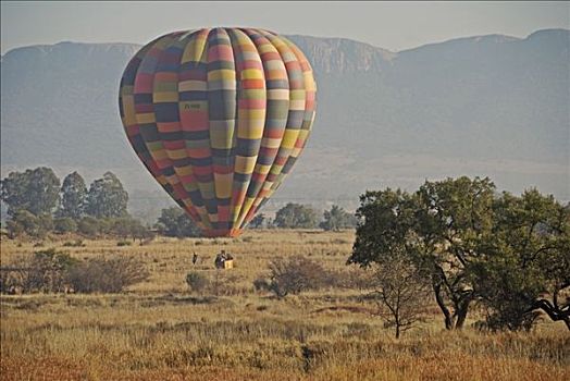 热气球,飞行,南非