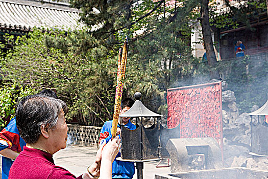 潭柘寺,庙宇,北京,中国