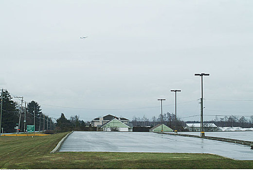 空,停车场,里士满,不列颠哥伦比亚省,加拿大