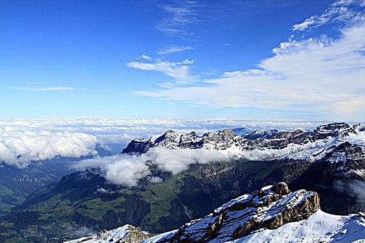 瑞士铁力士雪山