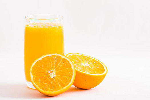 鲜果牛奶橙汁饮品
