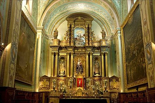 基多,老城区,圣坛,教堂,厄瓜多尔,南美,2007年