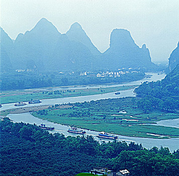 桂林山水-螺丝山