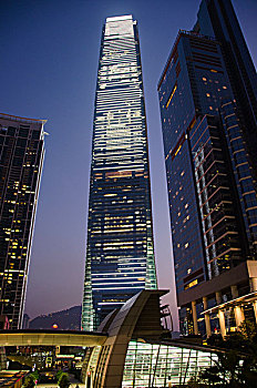 建筑,联合广场,九龙,西部,香港