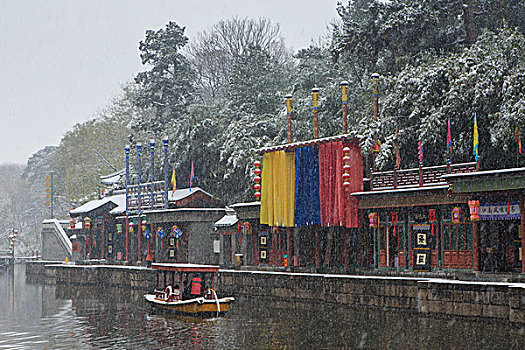 颐和园雪景