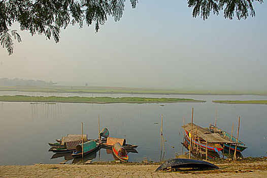 风景,达卡,孟加拉,一月,2007年