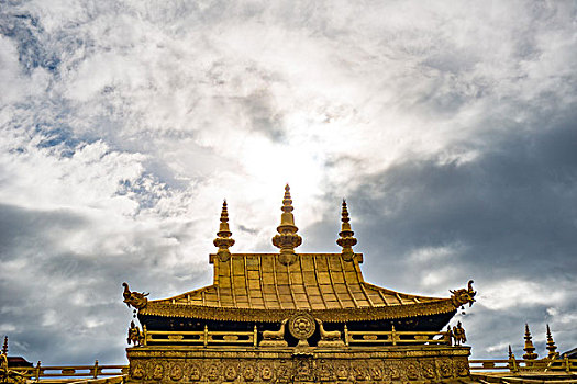 西藏大昭寺建筑