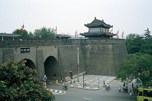 陕西西安城墙