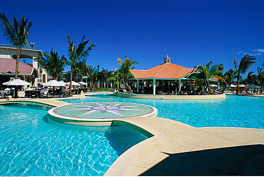 游泳池,毛里求斯,印度洋