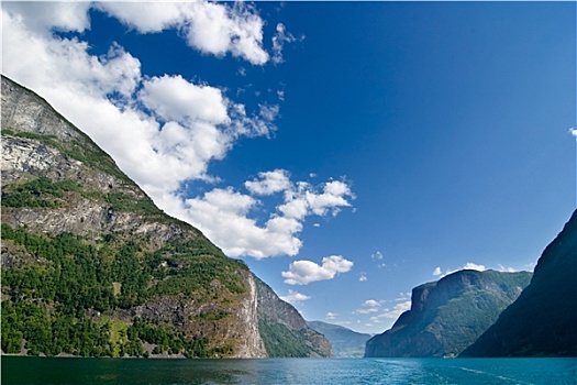 挪威,峡湾,景色