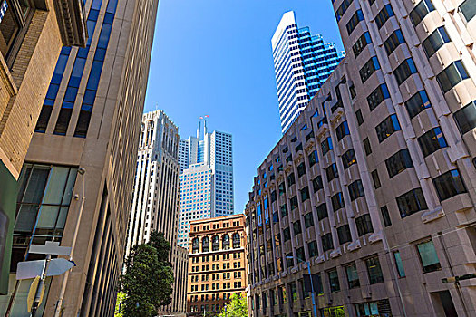 旧金山,市区,建筑,加利福尼亚