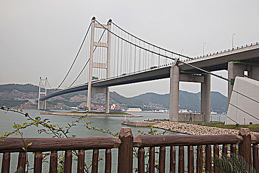 桥,公园,香港
