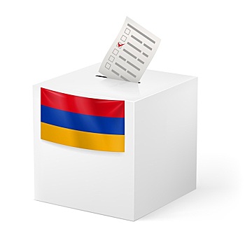 选票,盒子,旗帜,国家