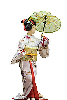 日本艺妓人偶