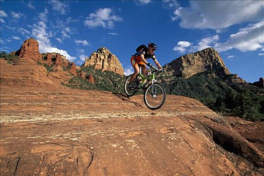 山地自行车,国家公园,大峡谷,塞多纳,亚利桑那,美国