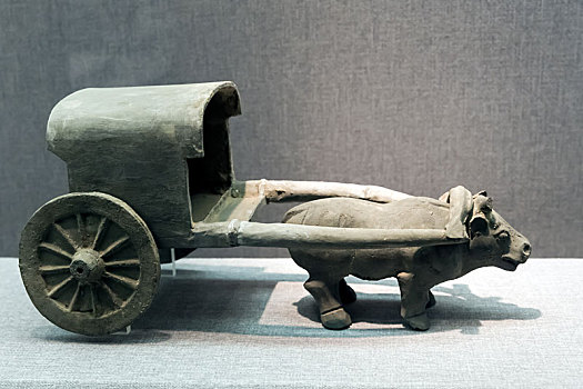 河南省洛陽博物館館藏文物西晉陶牛車