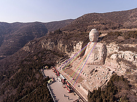 山西太原蒙山大佛