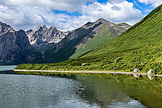 山脉与湖泊