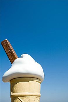 模型,冰淇淋蛋卷
