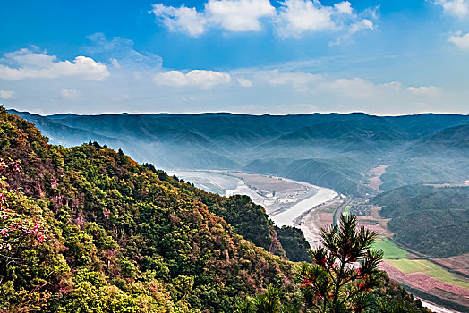 吉林省图们市日光山建筑景观