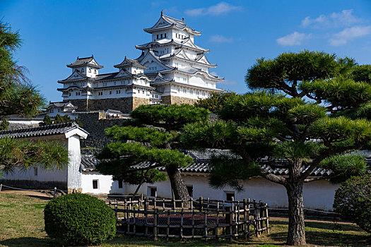 传统,日本,姬路城堡