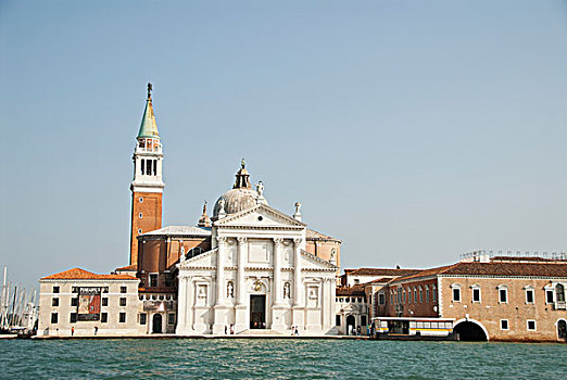 教堂,圣乔治奥,马焦雷湖,威尼斯,意大利
