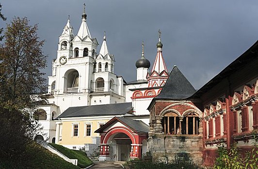 宫殿,17世纪,寺院,金环,莫斯科,区域,俄罗斯