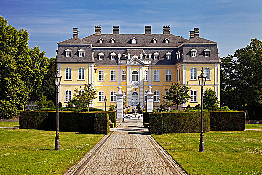 城堡,北莱茵威斯特伐利亚,德国,欧洲