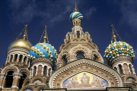 耶酥复活教堂,教堂,彼得斯堡,俄罗斯