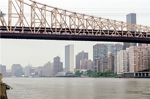 桥,联合国,总部,曼哈顿