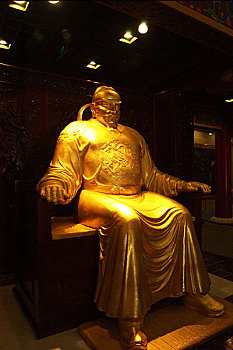 唐玄宗塑像