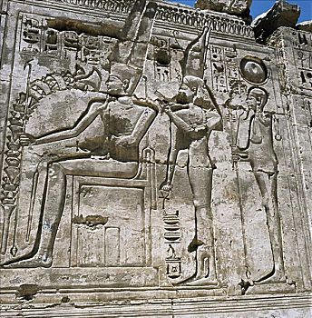 拉美西斯二世,庙宇,第十九王朝,埃及艺术,浅浮雕