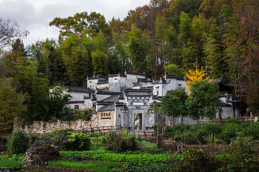 宏村古堡式民居