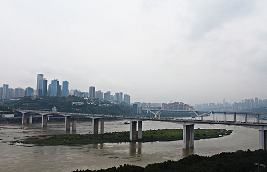 中国重庆市石板坡长江大桥