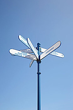 路標,紐基,康沃爾,英格蘭
