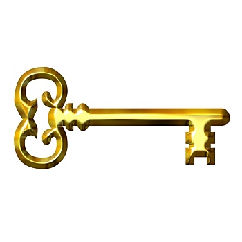金色,旧式,钥匙