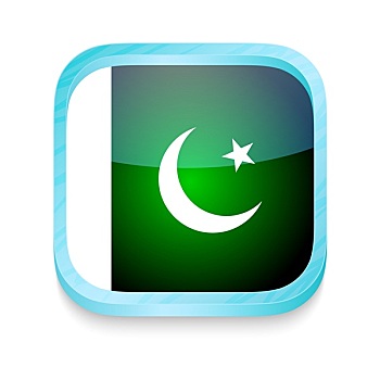 机智,电话,扣,巴基斯坦,旗帜