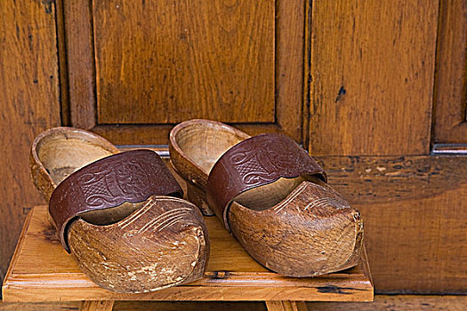 木质,木底鞋