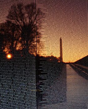 美国,华盛顿特区,越战纪念碑,死,华盛顿纪念碑,反射,大幅,尺寸