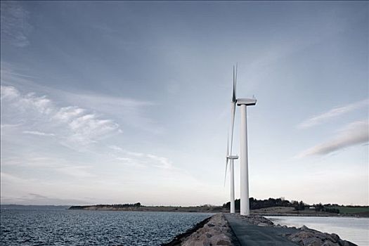 风轮机,日德兰半岛,丹麦