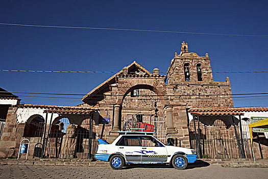 玻利维亚,帝华纳科,教堂