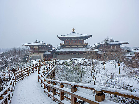 唐城影视基地古建筑场景