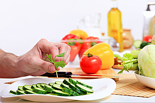 新鲜食品,蔬菜,桌子
