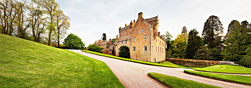 城堡,高原地区,苏格兰,英国