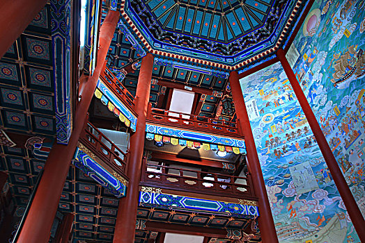中国园林建筑室内装饰龙骨架