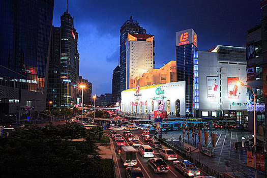 上海浦东第一八佰伴商业区